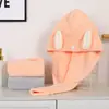 Touca de Secar Cabelo e Touca de Banho de Coala Desenho Animado Japonês e Coreano para Mulheres, Turbante Popular Online para Cabelo Longo, Veludo Coral Espesso e Macio