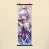 Jogo Genshin Impact Ganyu Esculpida Pintura Pendurada Qing E-Sports Quarto Cabeceira Parede de Fundo Adesivo de Parede Pintura Decorativa Exposição de Quadrinhos Pôster Periférico