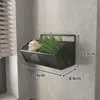 Caja de Almacenamiento para Cocina para Cebollas, Jengibre y Ajo; Estante de Almacenamiento Multifuncional de Pared; Cesta Colgante de Pared para Almacenamiento de Condimentos; Herramienta Mágica de Almacenamiento
