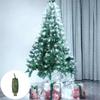 Luces de línea de cuero verde oscuro nuevas transfronterizas anillo luces luces de techo árbol de Navidad luces de decoración de árbol colgantes cadena LED parpadeante
