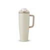 Copo de Frutas 40oz Aço Inoxidável 304 Copo Térmico Alça Externa Grande Capacidade Garrafa de Água Esportiva Copo Duplo Personalização