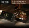 Caixa de Joias Colecionável com Estampa Dourada, Pulseira, Pulseira de Contas, Caixa de Presente com Contas Budistas, Jade Hetian, Esmeralda, Caixa de Embalagem para Colar de Pérolas