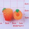 Miniatura Fruta Simulada Dibujos Animados Creativo Hecho a Mano DIY Pegamento de Crema Resina Accesorios Pequeños Accesorios Materiales de Joyería Venta al por Mayor