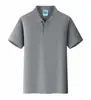 Polo Liso de Cor Sólida para Trabalho, Feito Sob Medida com Impressão de Logo, Camisas Culturais, Roupas de Trabalho Personalizadas, Bordado de Manga Curta
