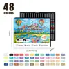 Los Marcadores Acrílicos de Doble Punta Suave y Dura Más Vendidos de Amazon Set de Papelería para Pintura Infantil 120 Colores Marcadores para Graffiti