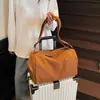 Nova bolsa leve e minimalista feminina para natação e fitness, bolsa transversal para yoga com grande capacidade e compartimentos separados para itens molhados e secos, bolsa de viagem para atacado