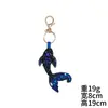 Animales Marinos Cangrejos, Camarones y Peces Pegatinas de Tela con Cuentas de Cristal Colgantes para Bolsos DIY Accesorios para Ropa Accesorios para Llaveros