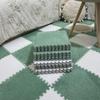 Alfombra de felpa empalmada para dormitorio, habitación de niña, mesita de noche, completamente cubierta, rompecabezas, tatami, área grande, alfombrilla de espuma para suelo
