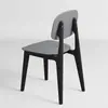 Silla de Plástico con Respaldo Creativo Macaron Nórdico para Uso en Casa, Silla de Comedor de Lujo Ligero, Silla de Ocio Moderna y Simple, Apilable