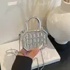 Bolso Acrílico Transfronterizo de Nuevo Estilo con Bolso Caja Incrustado de Diamantes, Mini Bolso de Moda y Personalizado para Mujer, Bolso para Niños, Billetera para Monedas, Bolso de Noche