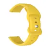 Adecuado para Samsung/Huawei/Garmin hebilla de figura de ocho de color sólido hebilla de mariposa correa de reloj deportivo de silicona 20/22 mm universal