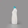Limpador de Vaso Sanitário 500ml com Bico Inclinado, Garrafa Vazia com Tampa, Agente Desentupidor de Tubulação, Agente de Limpeza de Vaso Sanitário