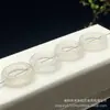 Anillo para Correr de Ágata de Hielo Natural de Alta Calidad con Agujero Pasante Accesorios DIY Joyería de Calcedonia Piezas y Decoraciones para Anillos de Correr
