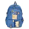 Nova mochila escolar estilo japonês para mulheres, mochila de grande capacidade para estudantes do ensino médio e universitário, mochila para laptop para homens, estudantes do ensino fundamental II e médio, mochila grande de ombro duplo