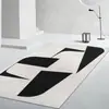 Manta para el hogar Nuevo estilo Lujo ligero Moderno Simple Sala de estar Sofá Mesa de centro Manta Dormitorio Comedor Alfombra Antideslizante Resistente a la suciedad