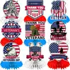 Centros de Mesa Decorativos de Panal Día de los Veteranos Juego de 9 Piezas Diseño de Doble Cara Tema de Fiesta Gracias Veteranos