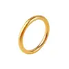 Anel de Cobre Elegante de Nicho Transfronteiriço Europeu e Americano Anel Liso Feminino Brilhante Anel Simples Estilo K para Casal Joia de Mão Ponto de Venda Atacado