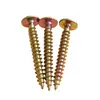 Tornillos Autorroscantes de Cabeza Plana con Cruz de Zinc M4M5M6 Hierro Endurecido Cabeza de Sombrilla Punta de Cola Puntiaguda Tornillos para Madera Cabeza de Champiñón Clavos para Fibra