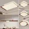 Lámpara de Techo para Sala de Estar Estilo Medieval, Lámpara Retro Francesa para Dormitorio, Lámpara de Dormitorio Principal de Alto Nivel Color Nogal, Protección Ocular de Espectro Completo