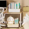 Caixa de armazenamento de livros com polia, dormitório estudantil, mesa, mochila escolar, caixa de armazenamento, cesta de armazenamento de mesa, classificação, caixa de livros de sala de aula