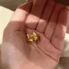 Anillo de Plata de Ley S925 Dorado Starlight con Lazo Cepillado para Mujer, Lindo, Dulce y Delicado, Ajustable, Joyería Versátil para Otoño e Invierno
