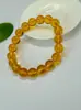 7a Pulsera Coleccionable de Turmalina Brasileña Vítrea para Mujer Pulsera de Cristal Arcoíris Rojo Sandía de un Solo Color Múltiples Círculos Piedra Wangfu