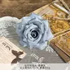 Cabeza de Rosa Diamante Flor de Rosa Simulada Pared de Flores Flor de Seda Boda DIY Flores Hechas a Mano Flores Artificiales Flores Artificiales Venta al por Mayor Decoración Corona de Flores