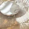 Aretes de aro para oreja con junta de bambú estilo europeo y americano, aro versátil, aretes con pasador de plata de ley 925, aretes de moda, sensación de alta gama, mujeres