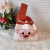 Saco de presente de Natal, caixa de presente, bolsa de tricô, saco de presente de Halloween, saco para doces de maçã de Natal, caixa de embalagem para presente