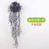 Simulação Golden Bell Willow Wall Hanging Rattan Flower Vine Fake Flower Vine Sala de estar Wall Hanging Wall Plastic Flower Fake Flower Green Plant