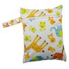 Bolsa de Almacenamiento Impermeable con Separación Seco y Húmedo, Bolsillo Único, Bolsa Impermeable Portátil con Estampado de Dibujos Animados para Colgar en el Cochecito, Bolsa de Pañales