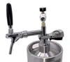 Dispensador simple de barril para exteriores, máquina de cerveza de barril, bomba dispensadora simple para barril de cerveza artesanal, no necesita inflado