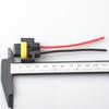 Todo o conjunto de H11 fog lamp harness plug carro conector à prova d'água HID conector de farol