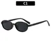 Estilo Coreano Retro 2026 Gafas de Sol Ovaladas de Marco Pequeño Nuevas Gafas Anti-UV para Fotografía Callejera Gafas Anti-Luz Azul