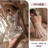 Yiyo Lingerie Sexy Roupão de Noite Desejo Puro Tentação Quente Uniforme Pijamas Não-Tirar Suprimentos terno 8916