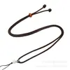 Collar ajustable de alta gama con cordón de piña, cordón colgante, cuerda para colgar, cordón colgante, hilo de jade suave y resistente al desgaste.