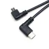 Cable de Datos USB Am Inteligente de Uno a Dos con Ángulo de 90 Grados USB Tc*2 Cable de Extensión de Doble Potencia