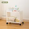 Estante de almacenamiento para productos para bebés, mueble para refrigerios, carrito, mesita de noche móvil para sala de estar, mesa de alimentación con cajones multicapa para bebés