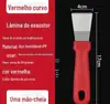 Raspador de Gordura de Aço Inoxidável, Raspador de Coifa, Removedor de Manchas, Ferramenta de Limpeza de Fundo de Panela, Removedor de Manchas de Óleo, Raspador de Limpeza de Cozinha