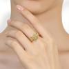 Anillo Mariposa Degradado de Color Esmalte Plata Esterlina S925 para Mujer Personalidad Apertura Nicho Diseño Avanzado Regalo Tanabata