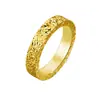 Anillo de Hielo Triturado con Estilo Fresco y de Moda, Super Brillante, Superventas Transfronterizo, Anillo Abierto Dorado de Moda de Lujo Ligero para Mujer