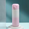 Nova Caneca Bouncing de Aço Inoxidável com Gradiente para Meninas, Copo Portátil para Carro para Exterior, Copo para Casal Buquê de Aparência Sofisticada