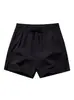 Shorts deportivos casuales de verano finos para hombre, shorts de secado rápido hasta la rodilla, shorts de playa holgados de moda estilo americano