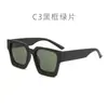 Óculos de Sol Retrô de Moda Europeia e Americana para Homens e Mulheres, Óculos de Sol Unisex Uv400 Anti-Uv com Lentes Polarizadas Personalizáveis