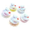 Pastel Tridimensional Nuevo Perro Padre-Hijo Accesorios de Resina Pegamento de Crema Adornos DIY Llavero Bolsa Sorpresa Material de Decoración
