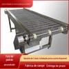 Linha de Produção de Malha de Aço Inoxidável, Linha de Montagem Resistente a Altas Temperaturas, Esteira Transportadora Automatizada para Transporte de Alimentos de Frutas e Vegetais