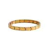 Bestseller transfronterizo, pulsera modular delgada de acero inoxidable de 7 mm, joyería europea y americana, no se decolora, pulsera unisex