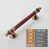 Manija de madera con veta de madera montada en superficie puerta manija de madera maciza manija de dormitorio puerta corrediza puerta exterior puerta de madera manija pequeña de madera con veta de madera engrosada