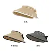 Sombrero de Sol Plegable para Viajes de Primavera y Verano Sombrero Coreano para Viajes Protección Solar Sombrero de Sol de Copa Vacía Protección UV para el Sol de Verano