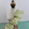 Puño de tela para cortina hecho a mano DIY ropa decoración de mascotas encaje plisado multicor perlado ribete bajo de falda